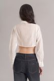  Bow Tie Crop Shirt 