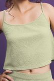  Melon Green Open Back Camisole 