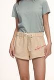  Beige Elastic Shorts 