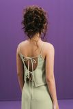  Melon Green Open Back Camisole 