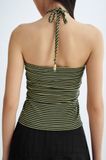  Tube Top With Beads - Striped 