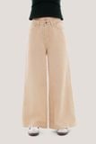  Beige Wide Leg Jeans 