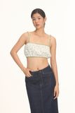  Embroidered Strappy Top 