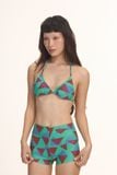  Printed Bikini Shorts Set 