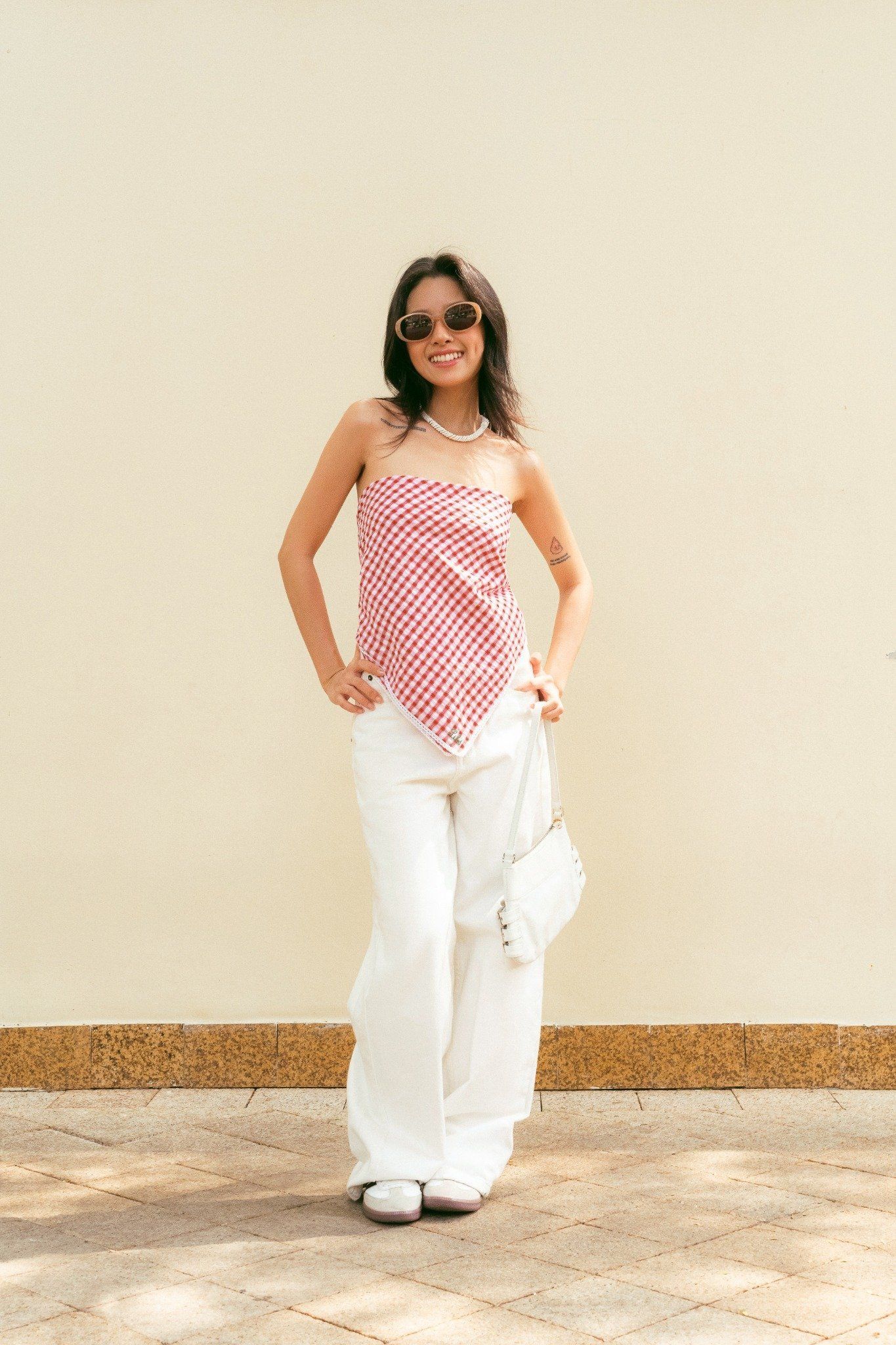 Libi Top Chinara Red Print