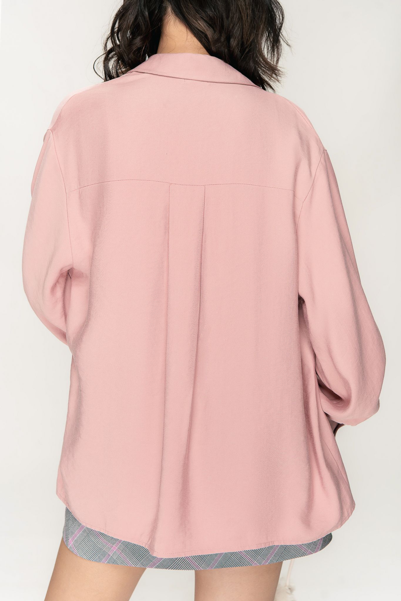  Pink Danton Collar Pocket Shirt 