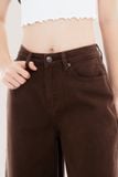  Quần Jeans ống rộng - Dark Brown Wide Leg Jeans - LIBÉ 5505 
