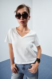  White Boxy Fit T-shirt 