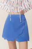  Quần váy - Azure Scallop Hem Taffeta Skorts - LIBÉ 3873 