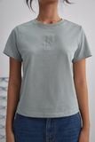  Áo thun cơ bản - Mint Regular Fit T-shirt - LIBÉ 6869 