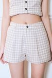  Quần ngắn - Checked Shorts - LIBÉ 7171 