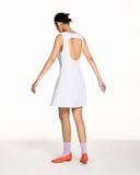  Đầm ngắn - White Boat Neck Mini Dress - LIBÉ 6940 