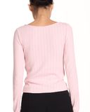  Pink Long Sleeve Top 
