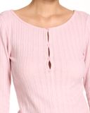  Pink Long Sleeve Top 
