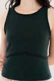  Áo kiểu - Dark Green Under Chest Line Strappy Top - LIBÉ 5338 