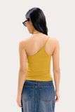  Áo hai dây kiểu - Mustard Yellow One Shoulder Cami Top - LIBÉ 5372 