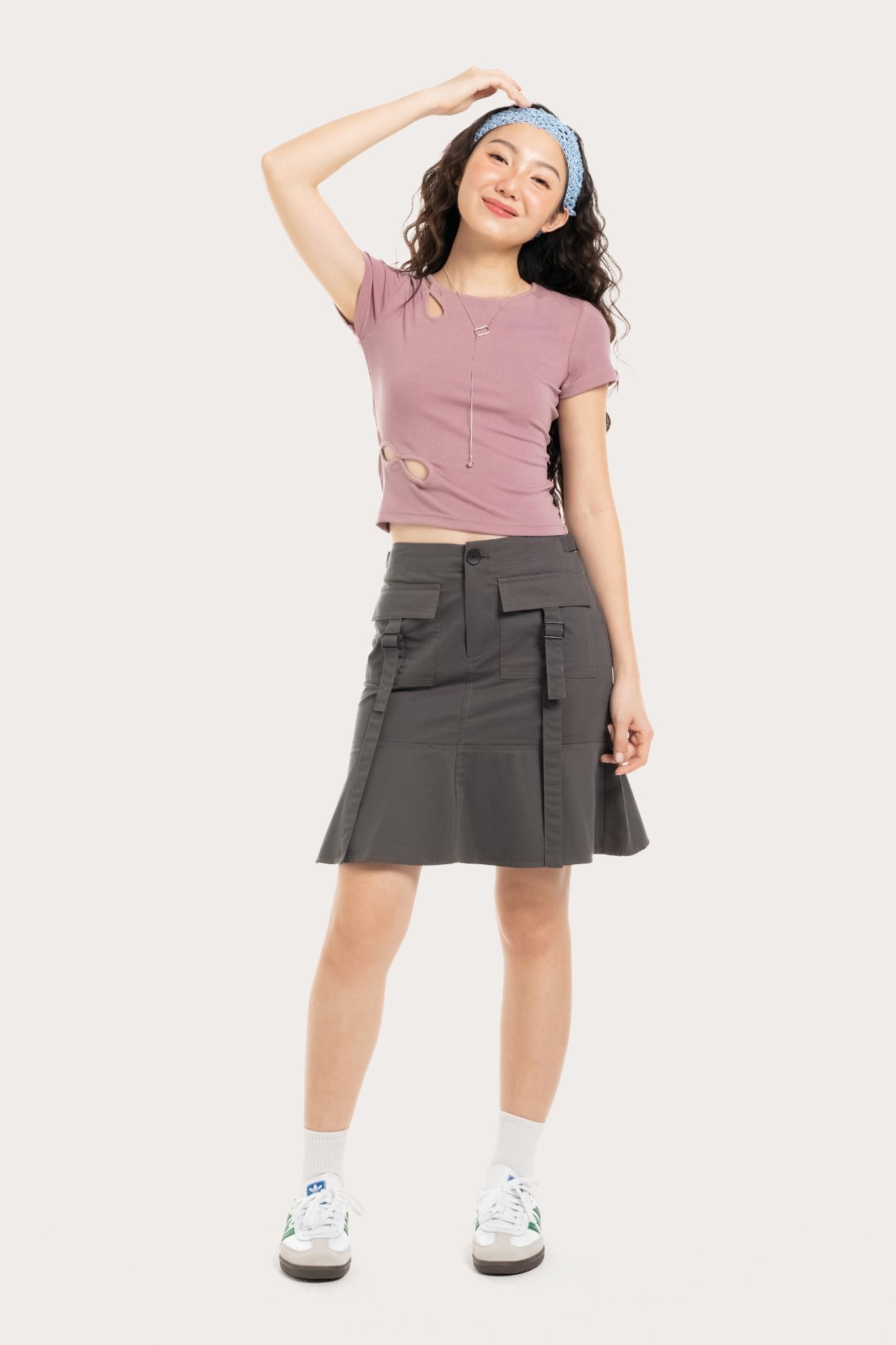  Taro Purple Cut Out Top 