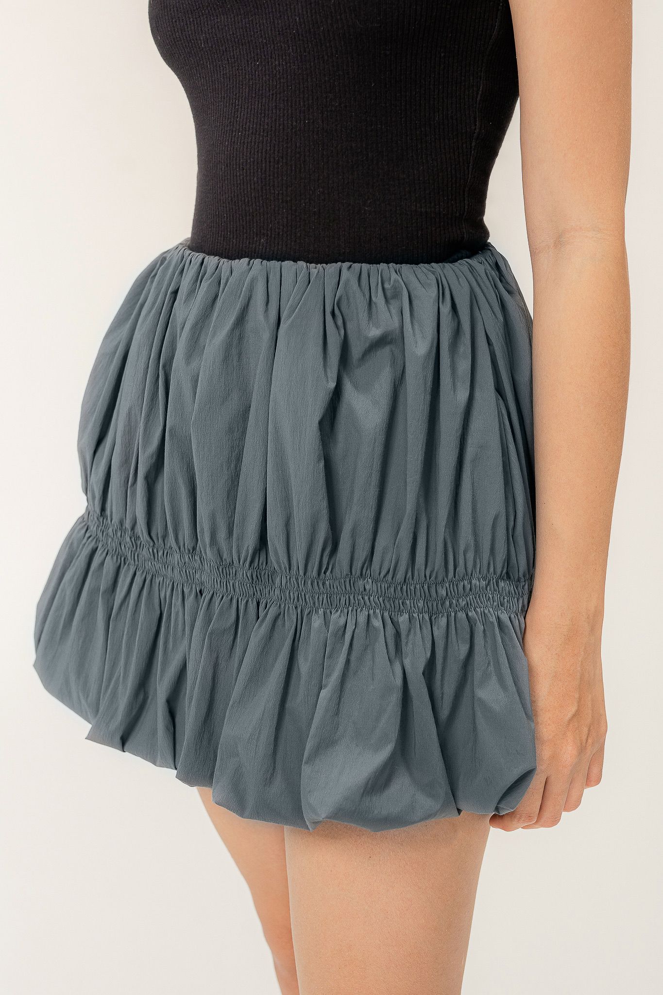  Green Pumpkin Mini Skirt 