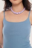  Blue Gray Ribbed Camisole 