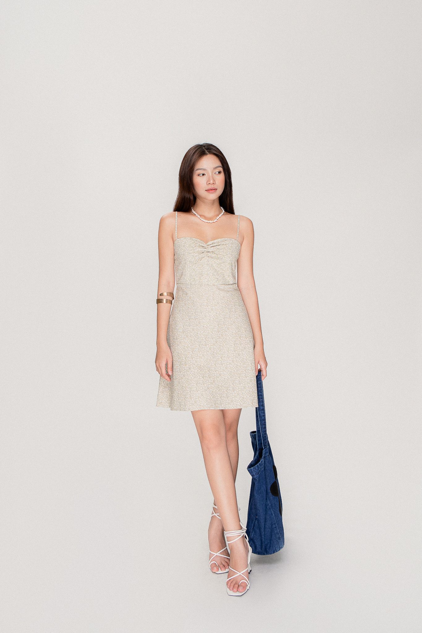  Floral Cami Mini Dress 