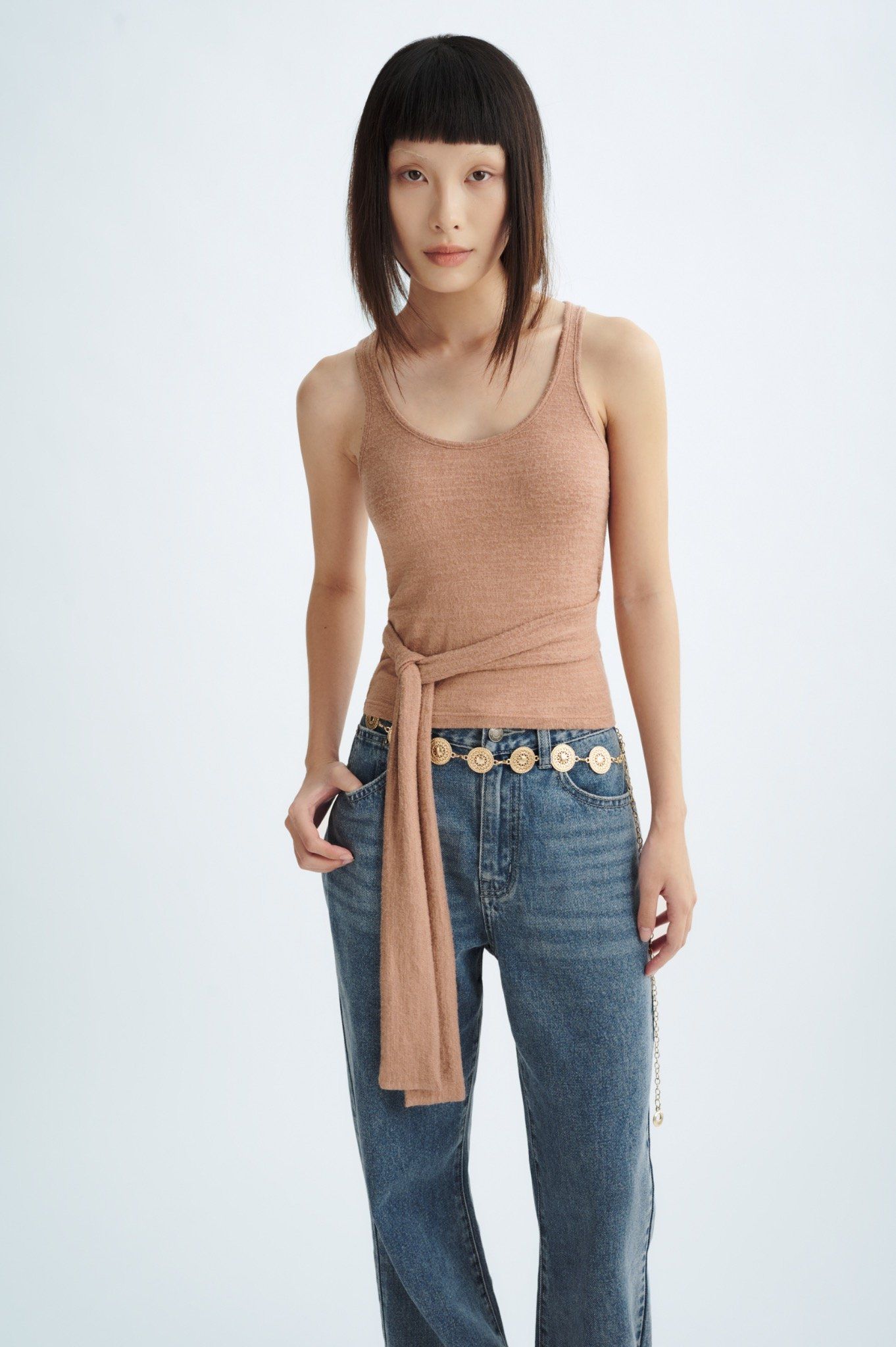  Brown Tank Top 