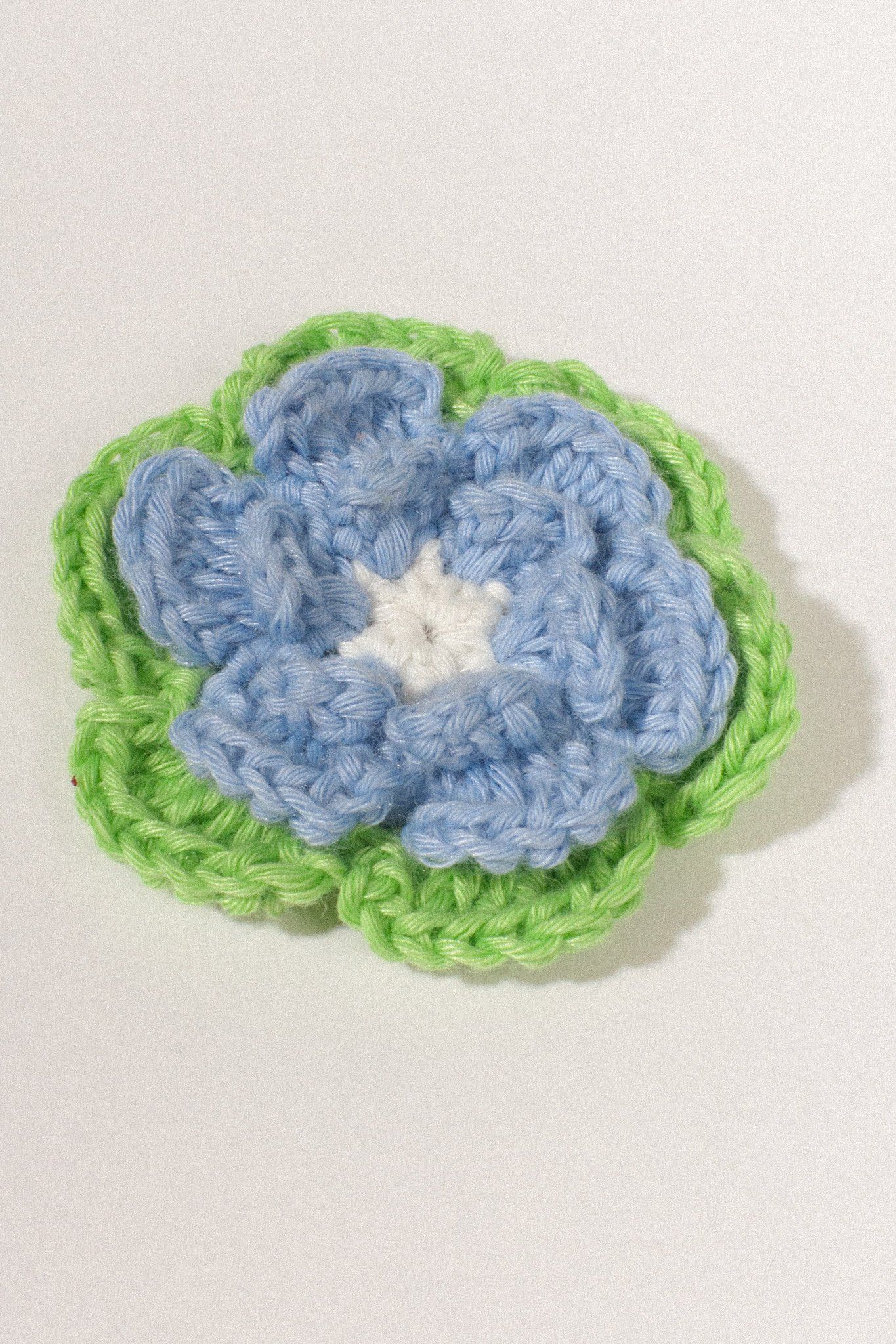  Flower Crochet Pin 