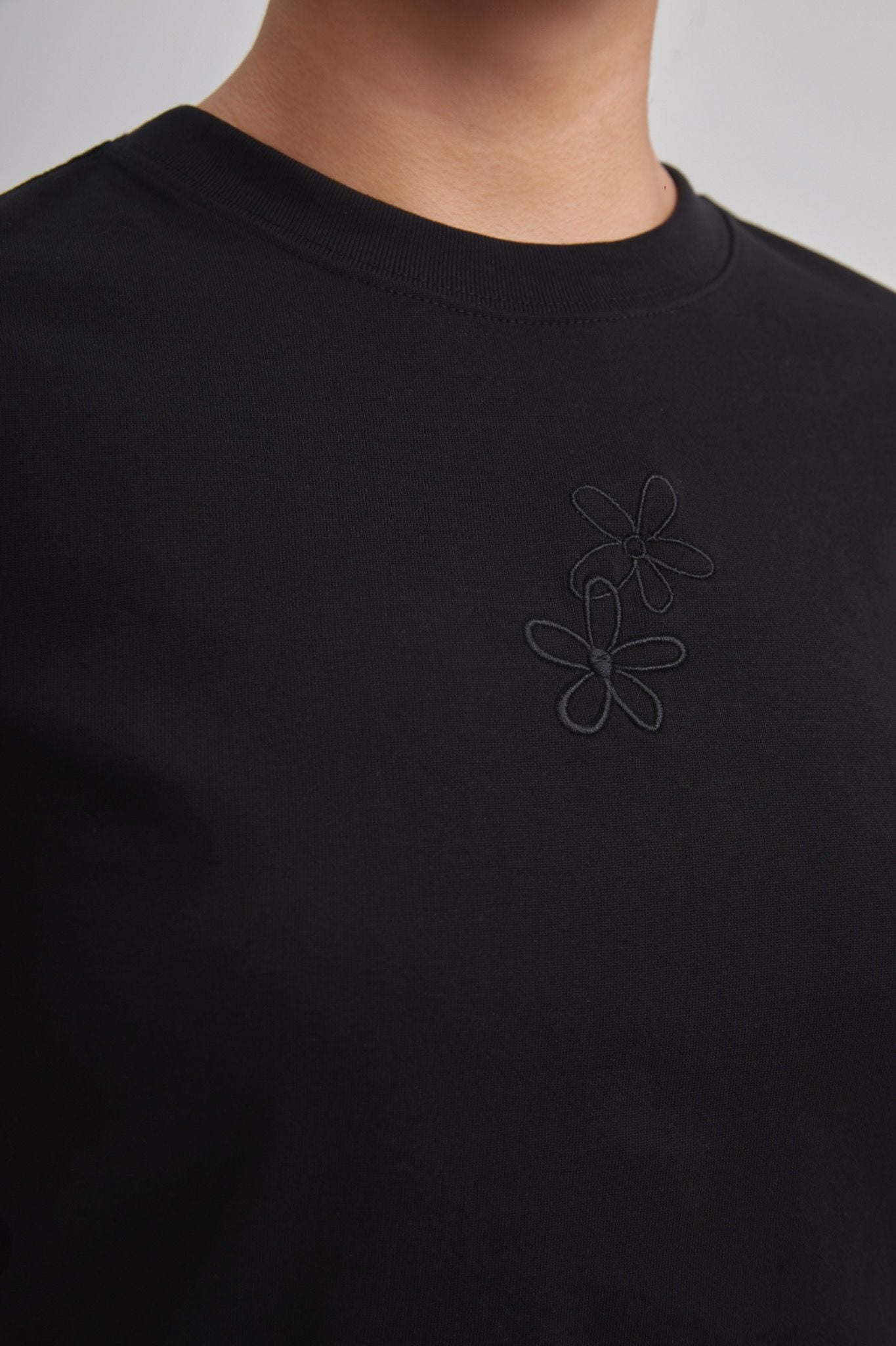  Black Regular Fit T-shirt 