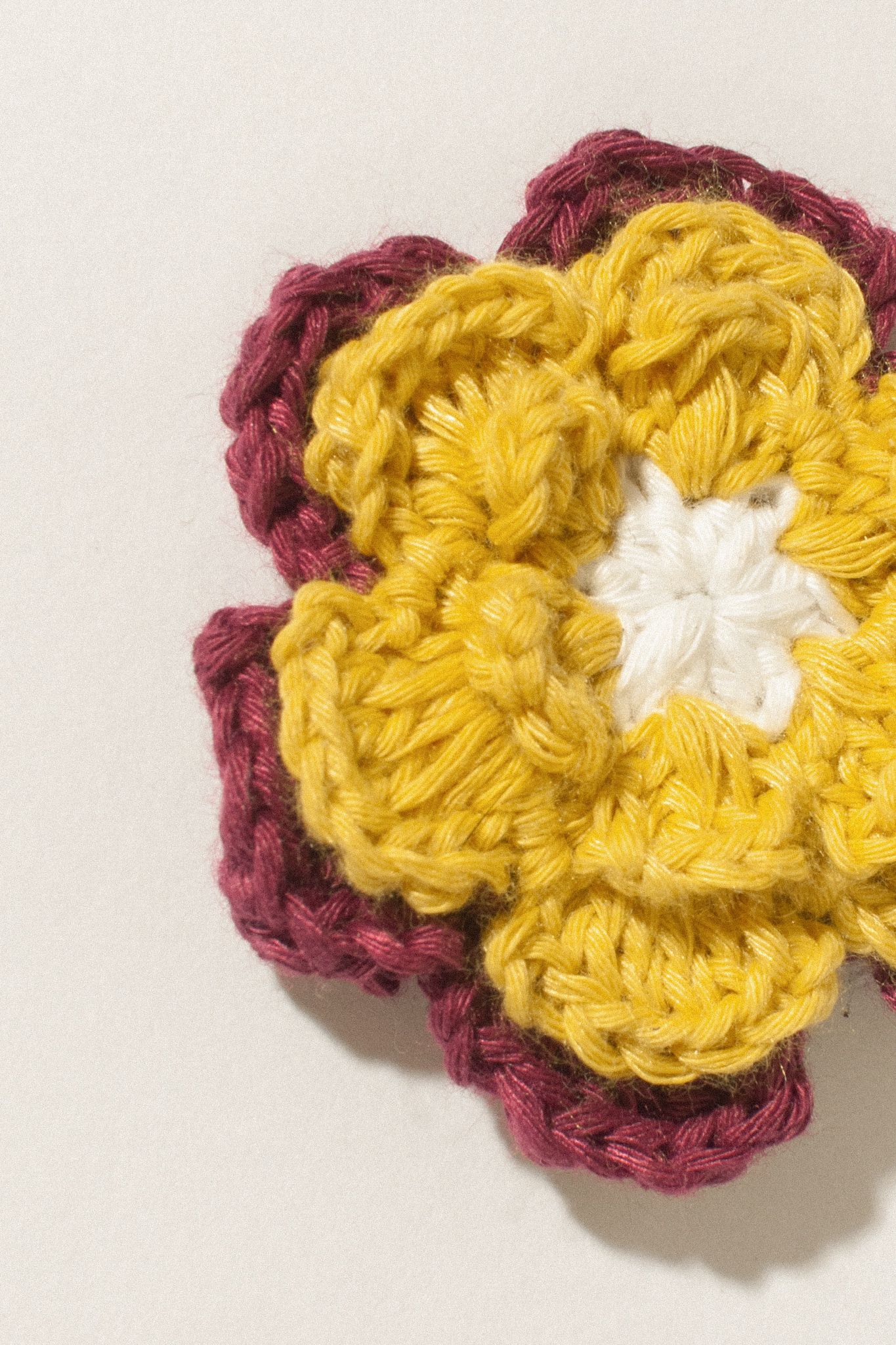  Multicolor Flower Handmade Crochet 