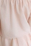 Đầm ngắn - Striped Ruffle Mini Dress - LIBÉ 6801 