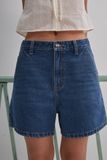  Blue Bermuda Denim Shorts 