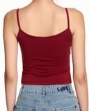  Áo hai dây kiểu - Red Cami Top - LIBÉ 6936 