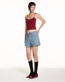  Áo hai dây kiểu - Red Cami Top - LIBÉ 6936 
