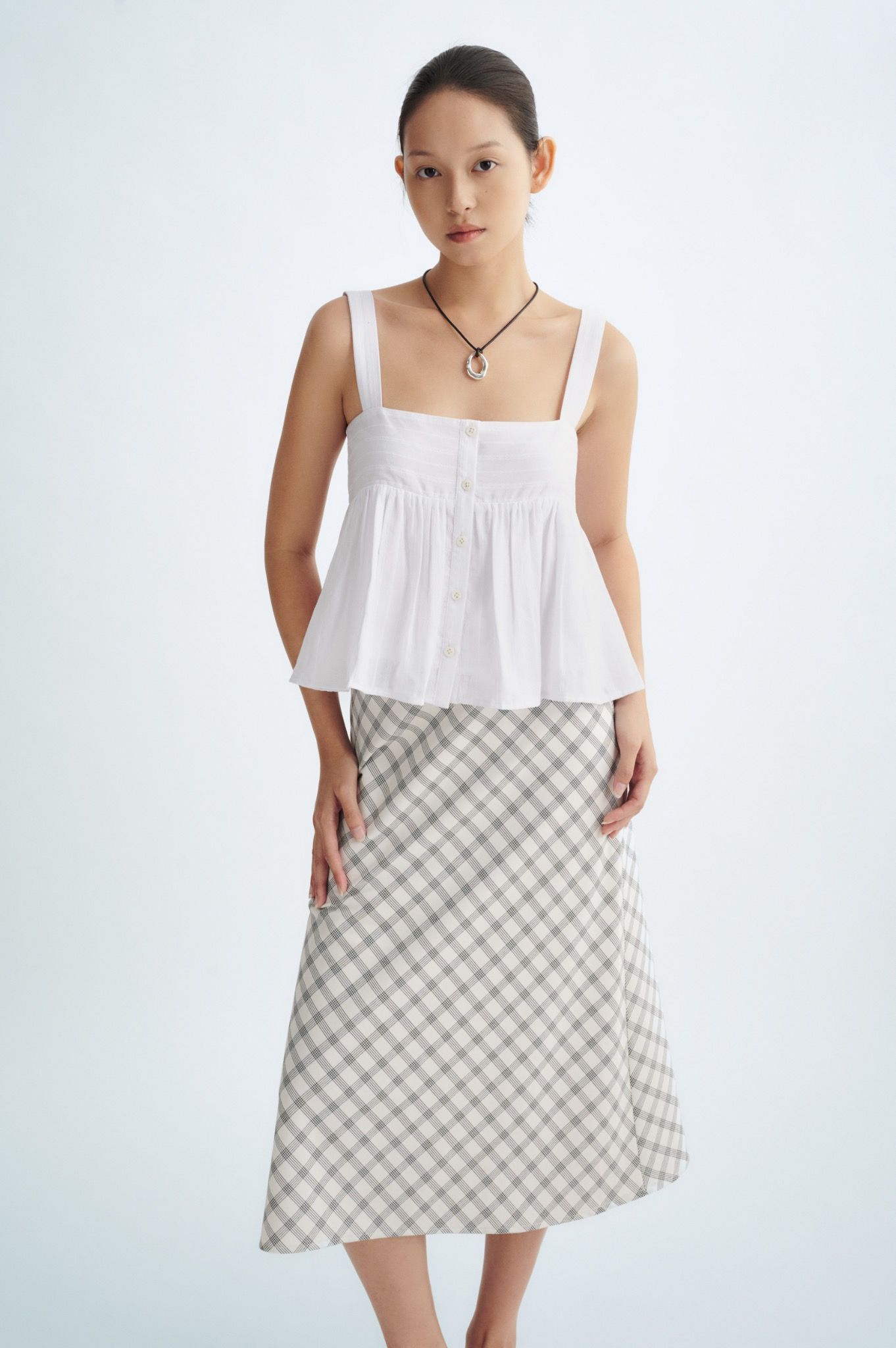  White Babydoll Top 