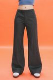  Dark Grey Low Waist Trousers 