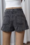  Washed Denim Skort 