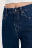  Indigo Mid Rise Flared Jeans 