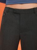  Dark Grey Low Waist Trousers 