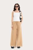  Light Corduroy Brown Zipper Khaki Trousers 