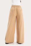  Light Corduroy Brown Zipper Khaki Trousers 