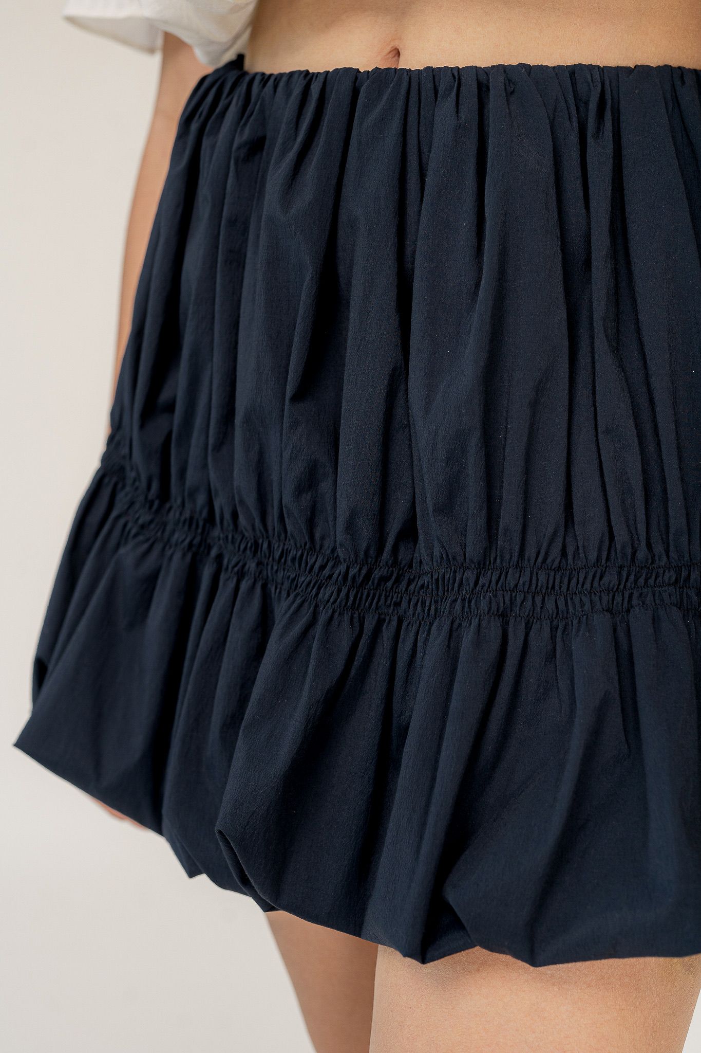  Navy Pumpkin Mini Skirt 