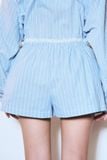  Quần ngắn - Striped Elastic Shorts - LIBÉ 7167 