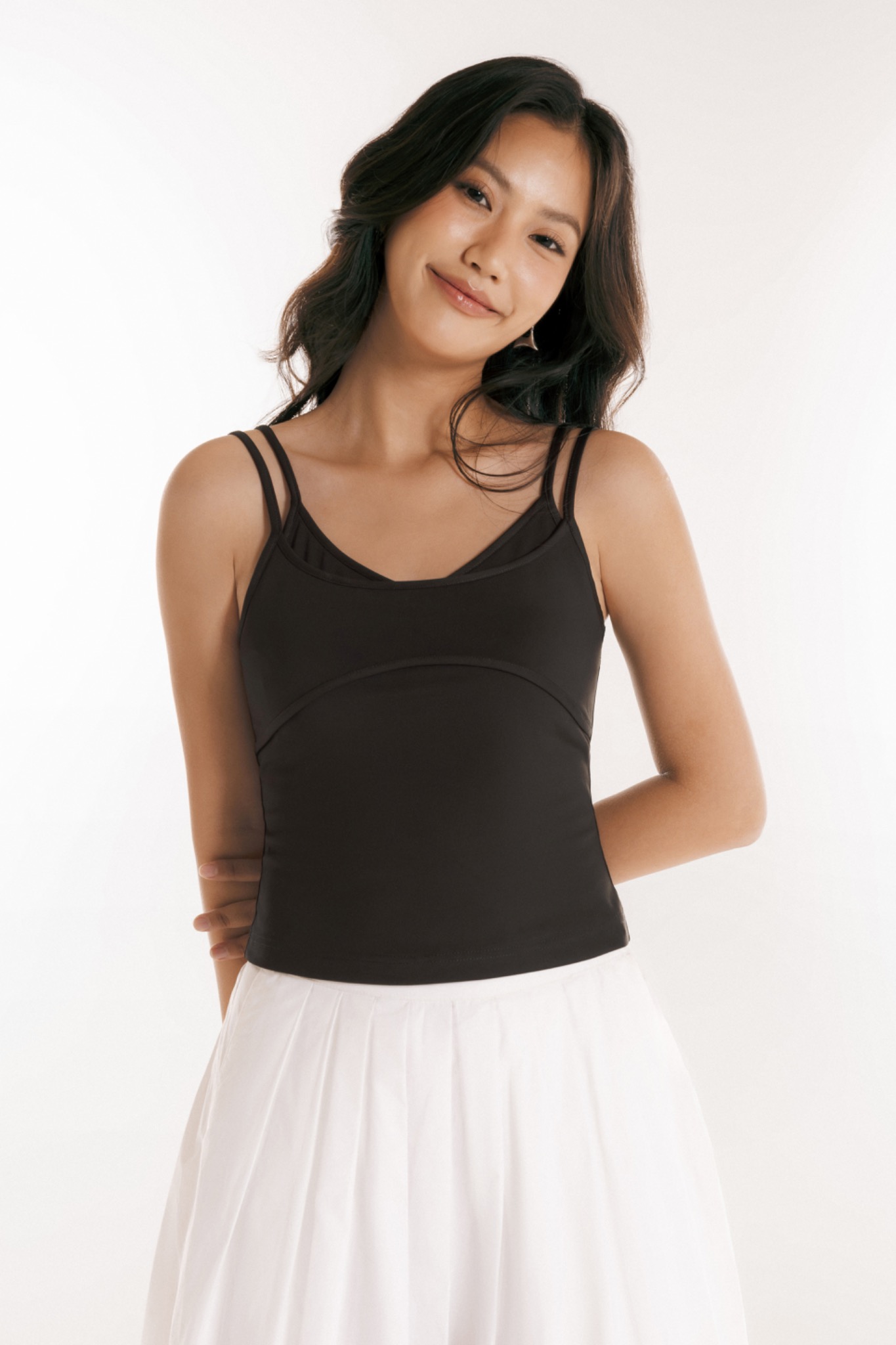 【即購入可】threadthread S layered camisole 1 THEREDTHREAD / ザレッドスレッド】S layered camisole 1