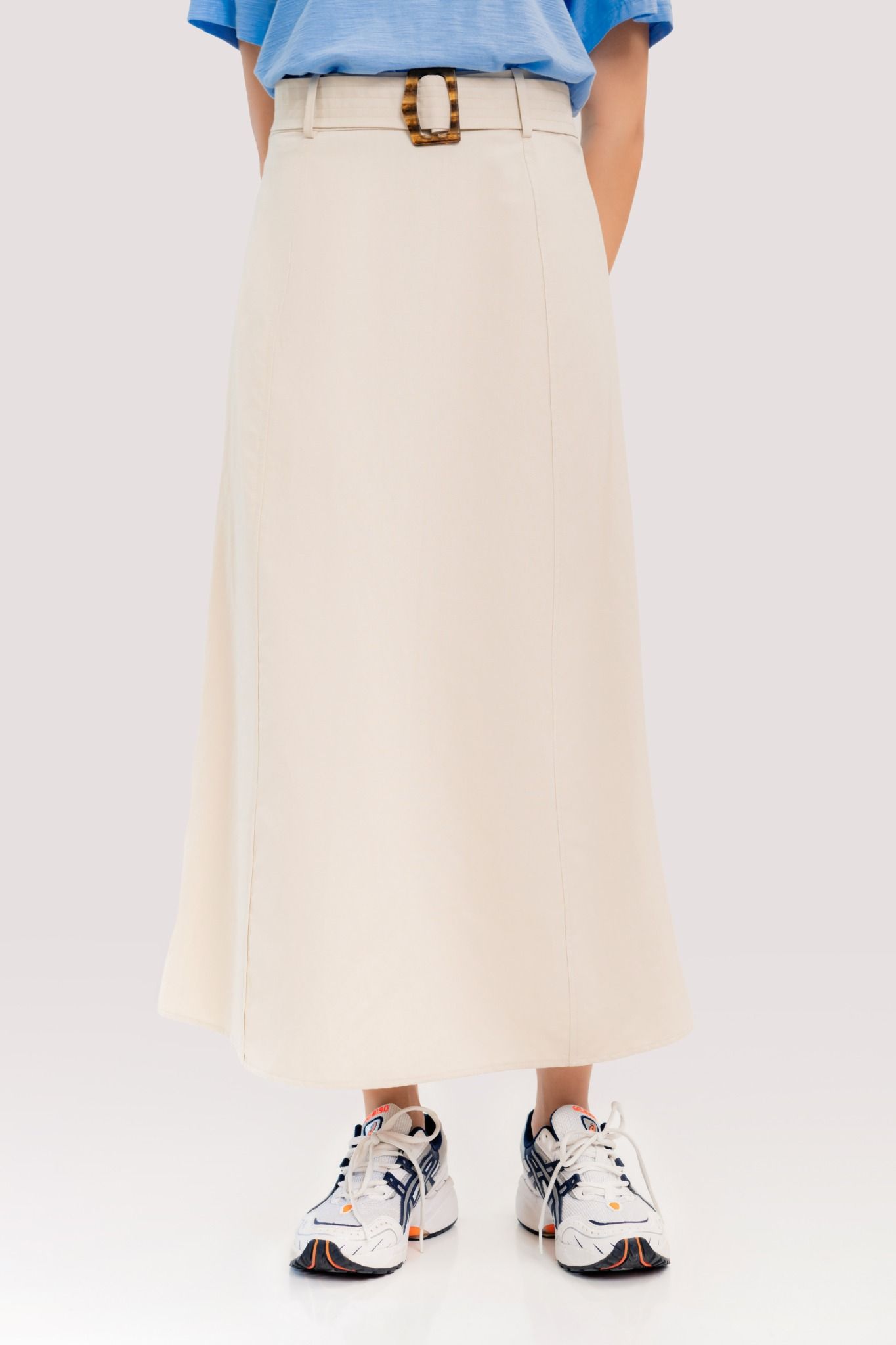 Peach Maxi Skirt – LIBÉ