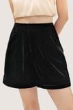  Quần ngắn - Black Velour Shorts - LIBÉ 5022 