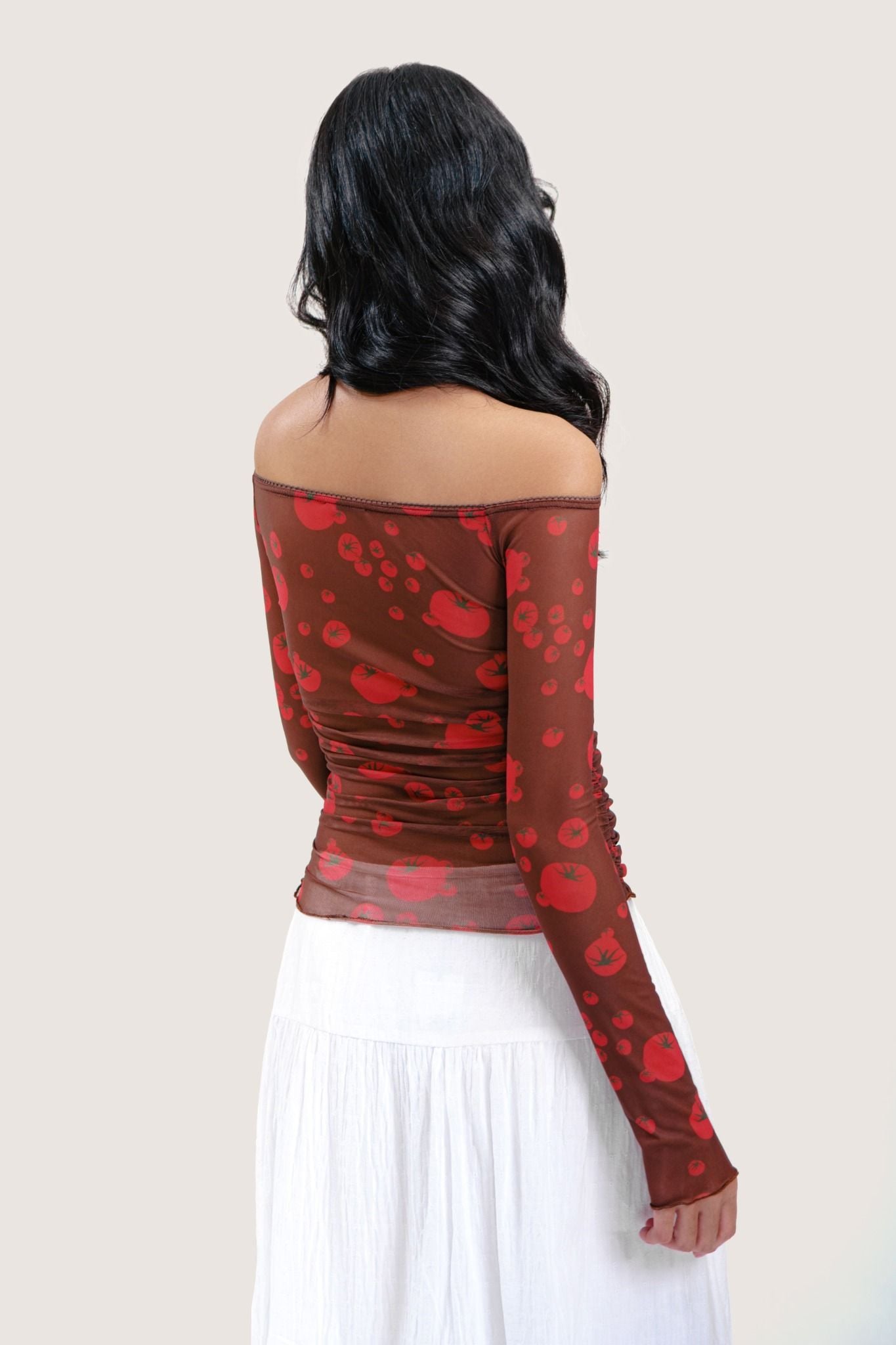Juicy Tomatoes all over woven shirt main image 0