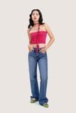  Quần Jeans ống loe - Medium Blue Low Waist Flared Jeans - LIBÉ 5191 