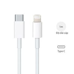 Cáp USB Apple Type-C to lighting chính hãng