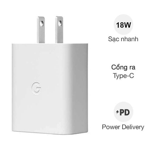 Củ sạc nhanh Google 18W chuẩn PD 3.0 chính hãng