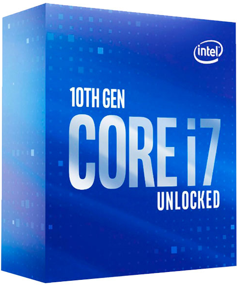 CPU Intel Core i7-10700K (16M Cache, 3.80 GHz up to 5.10 GHz, 8C/16T, Socket 1200, Comet Lake-S)