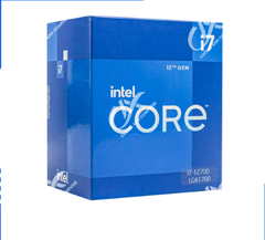 CPU Intel Core i7-12700 (3.6GHz turbo up to 4.9Ghz, 12 nhân 20 luồng, 25MB Cache, 65W) - Socket Intel LGA 1700)